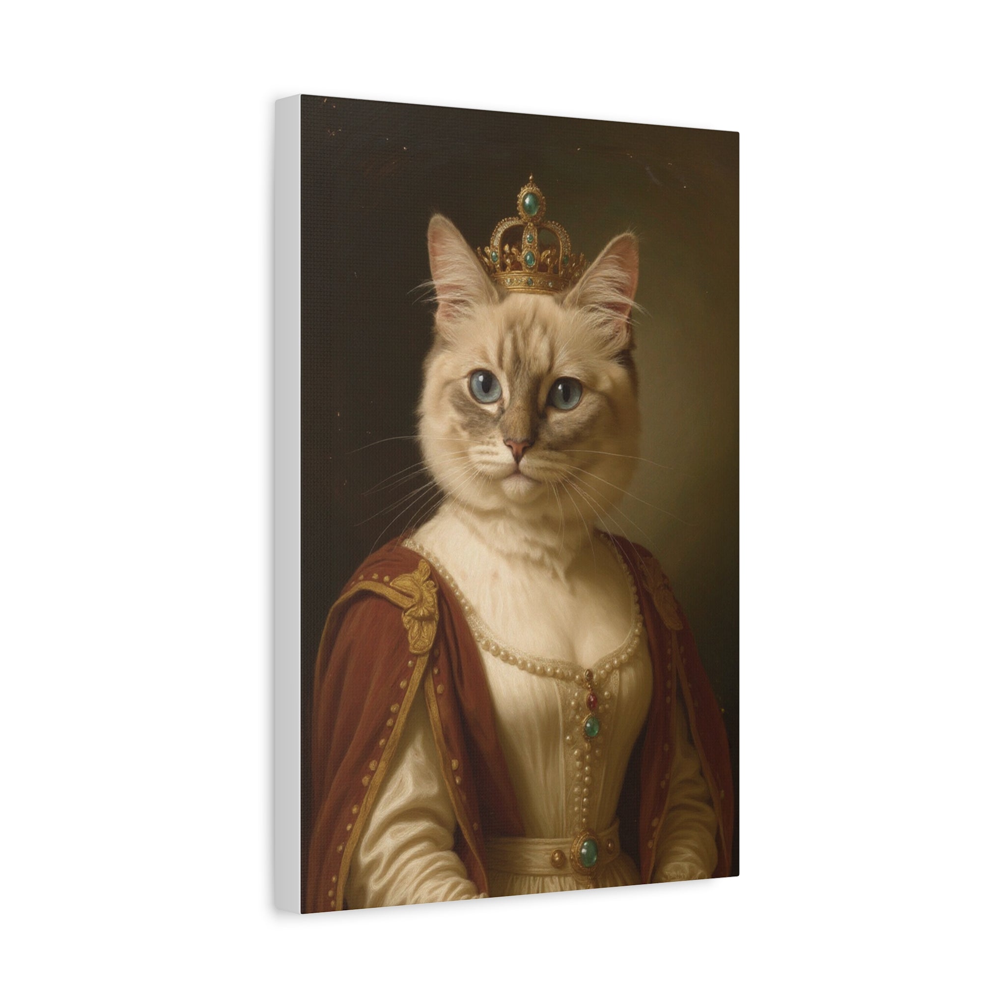 Renaissance Noble Cat Portrait