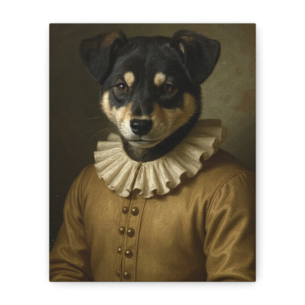 European Noble Dog Portrait