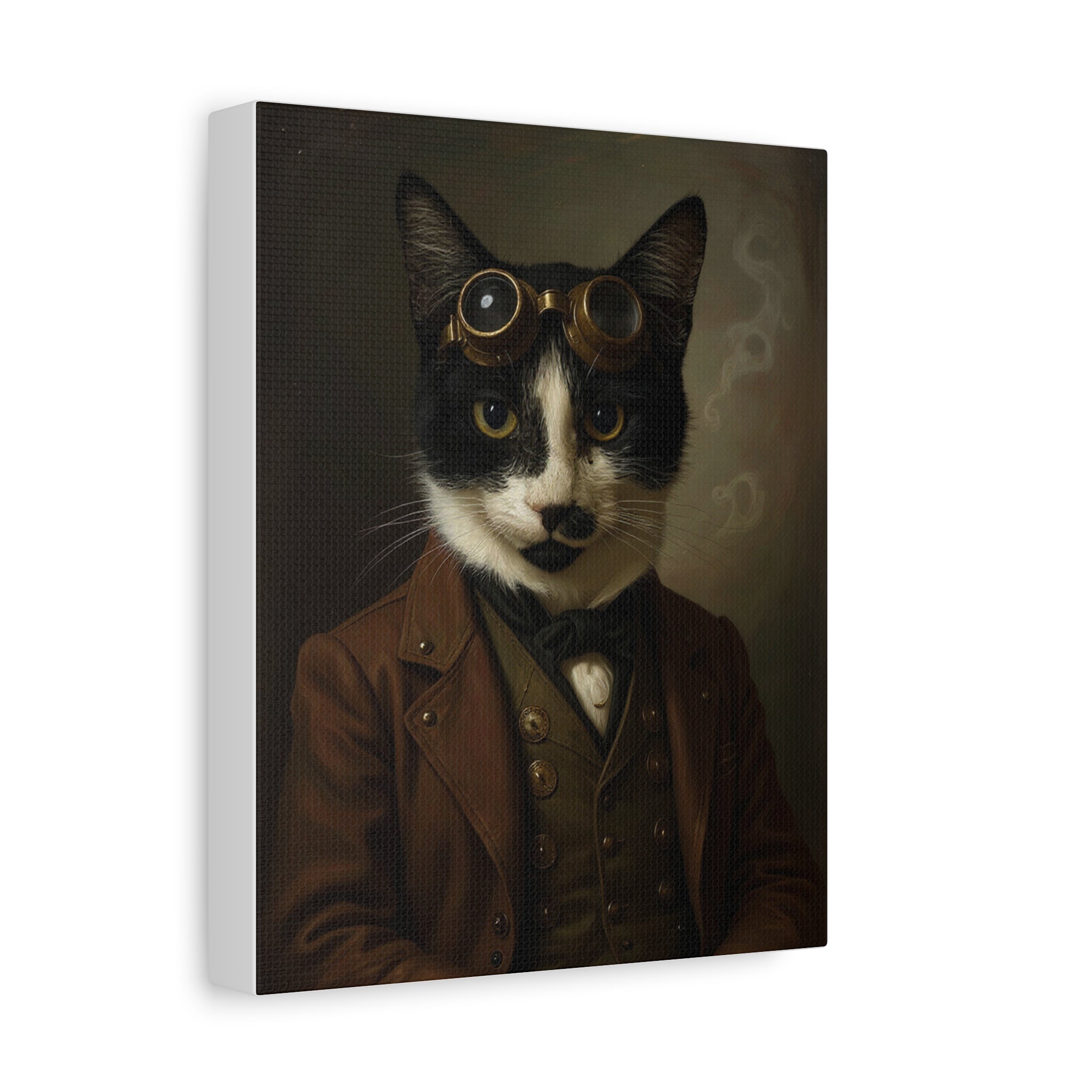 Steampunk Cat Portrait