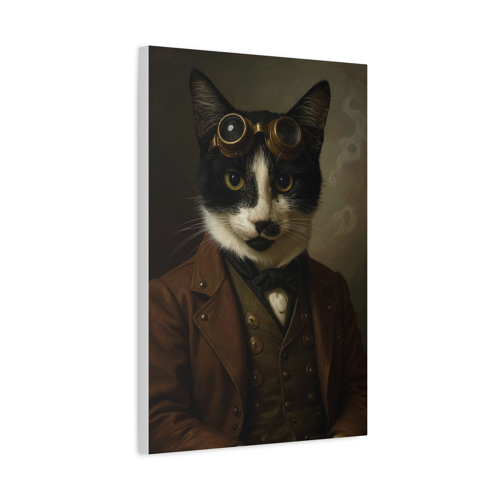 Steampunk Cat Portrait