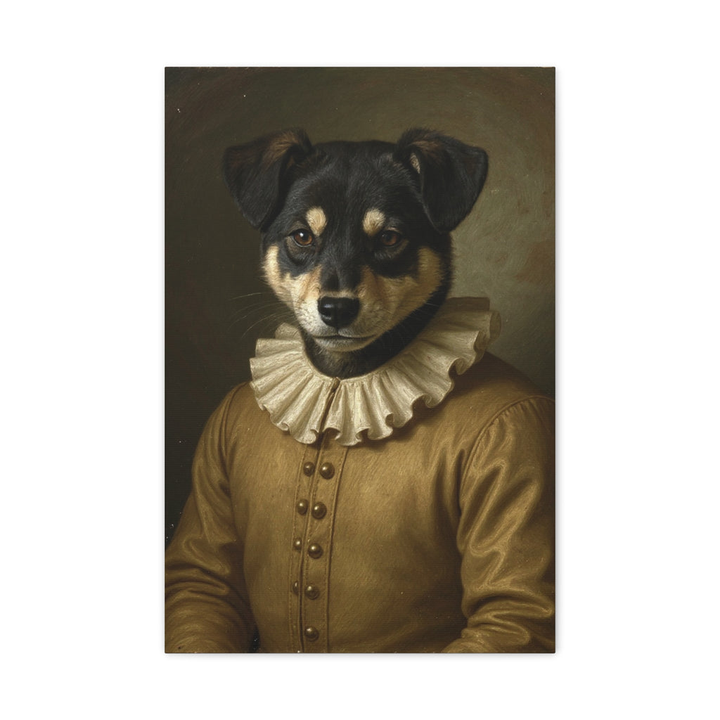 European Noble Dog Portrait