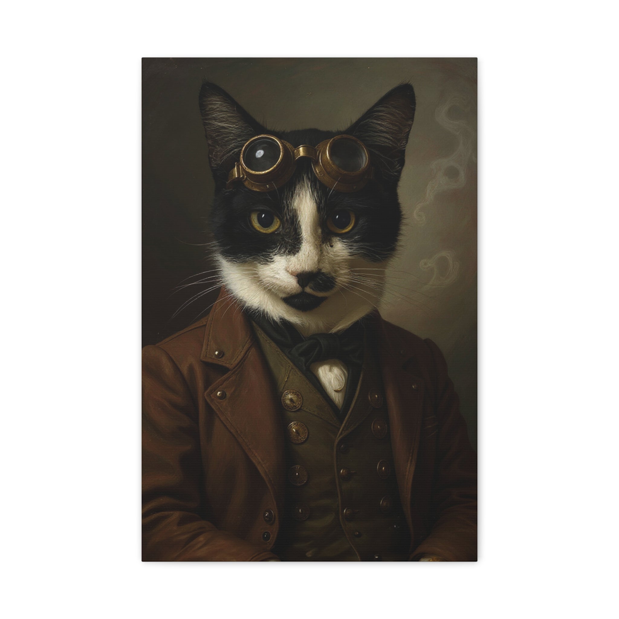 Steampunk Cat Portrait