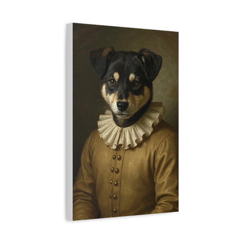 European Noble Dog Portrait