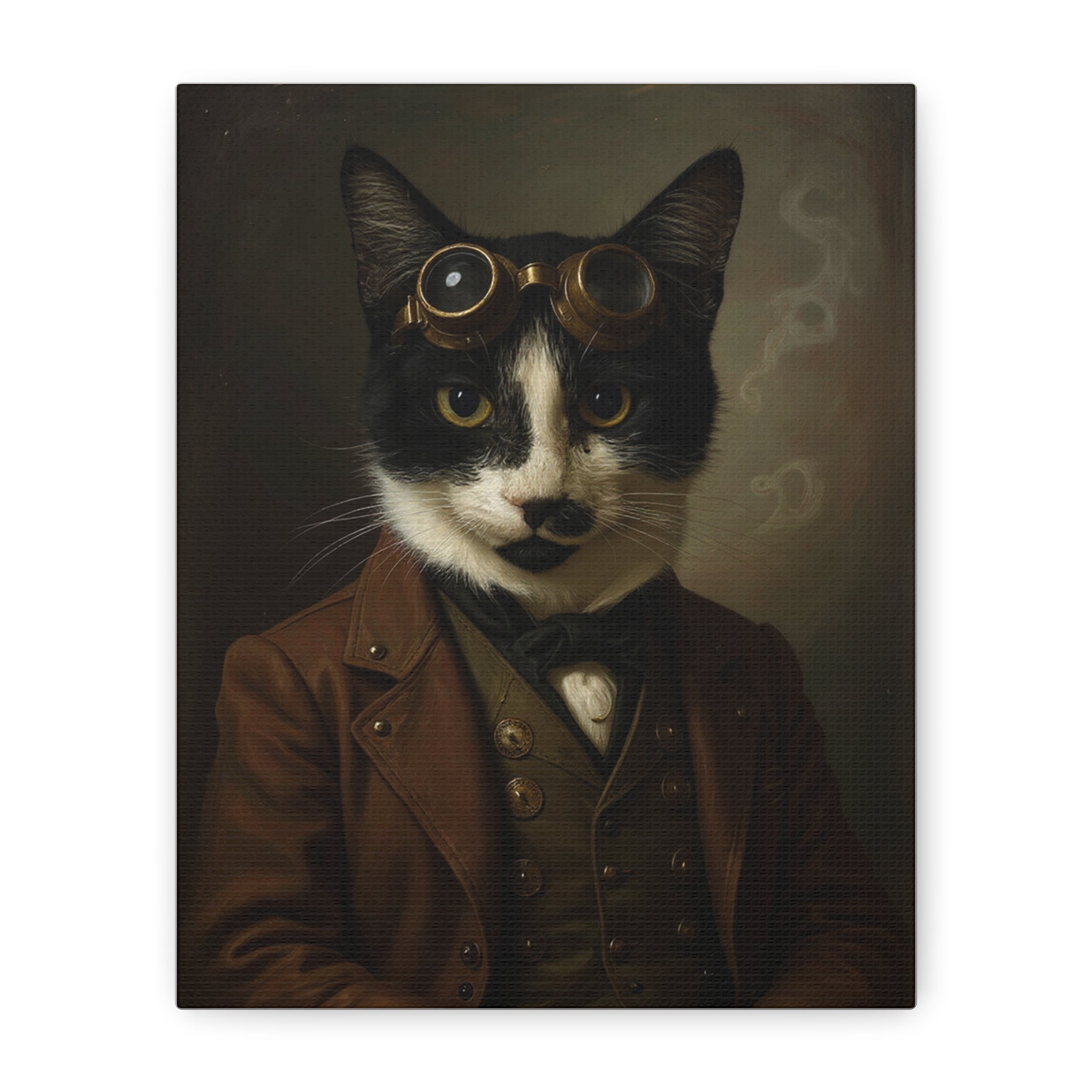 Steampunk Cat Portrait