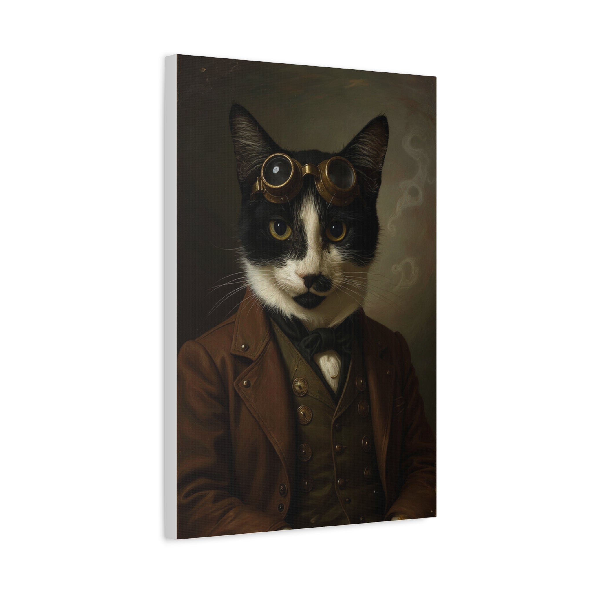 Steampunk Cat Portrait