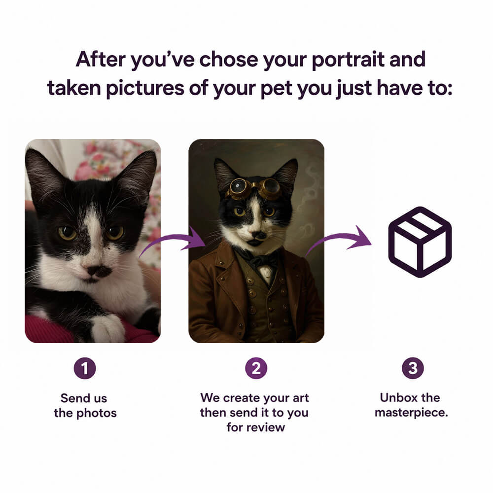 Renaissance Noble Cat Portrait